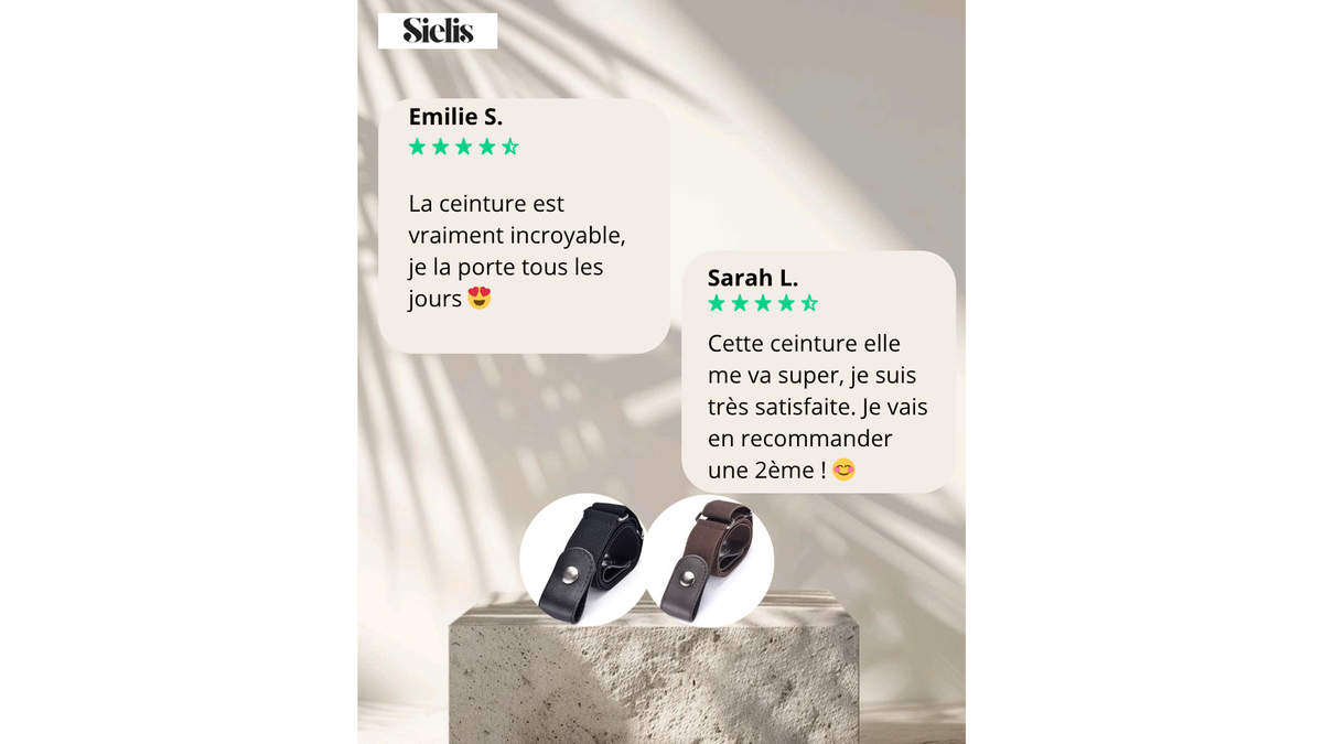 Ceinture Ajustable Sielis